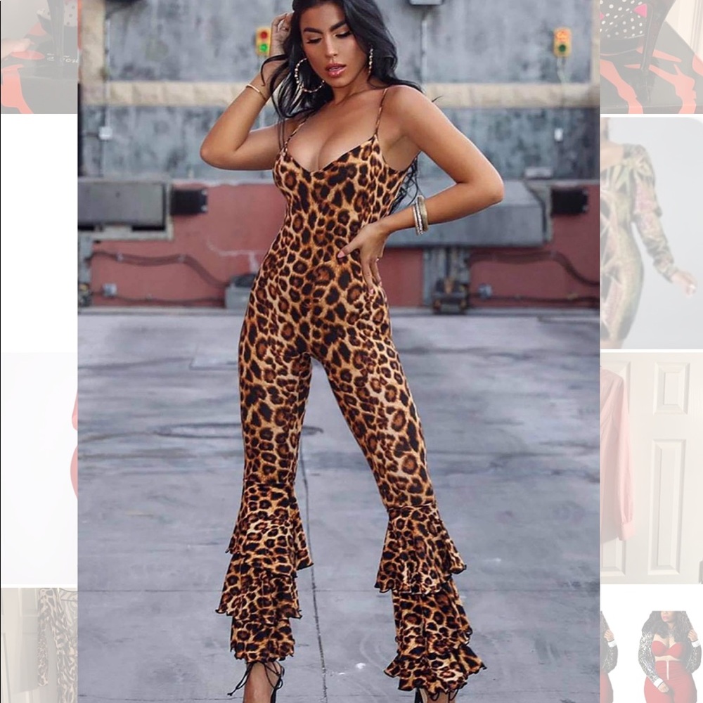 Leopard jumpsuit